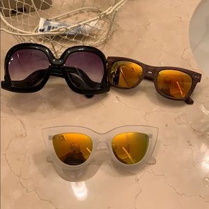 Sunglasses set of three